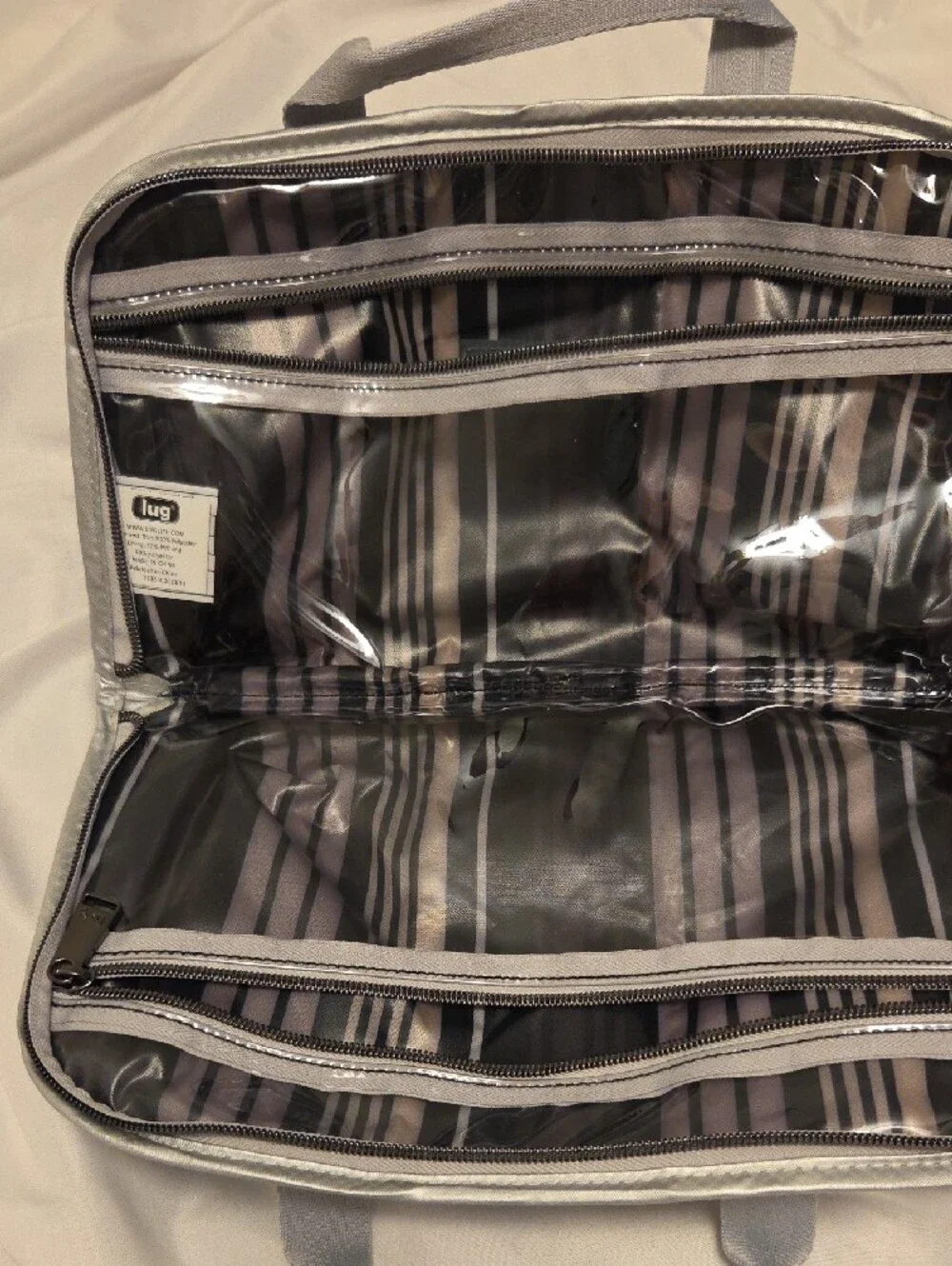 lug Silver Flash Se Makeup Bag